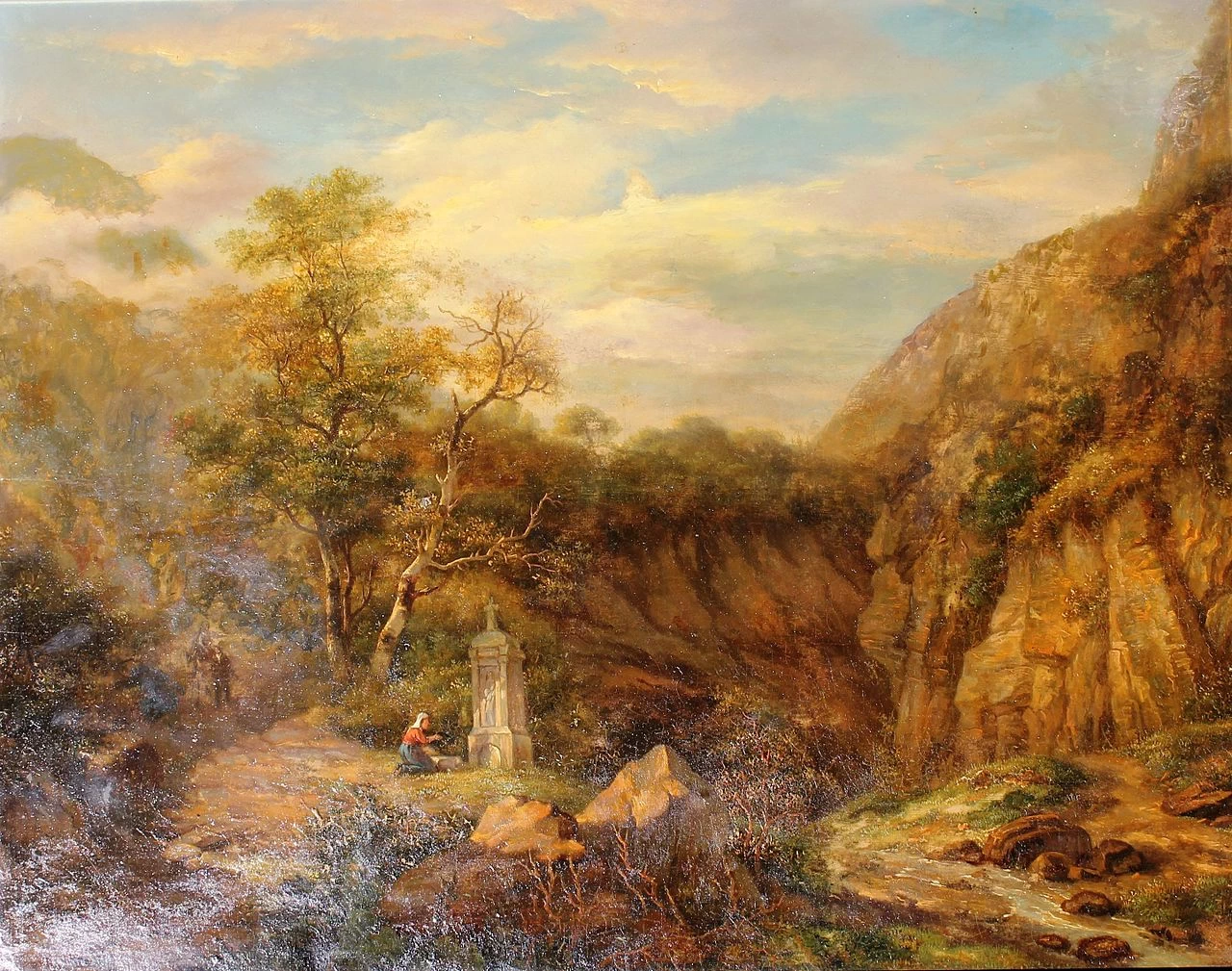 Paesaggio con preghiera